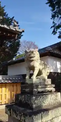老杉神社の狛犬