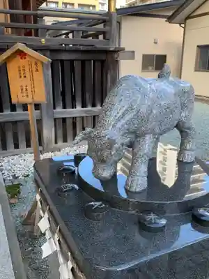 榴岡天満宮の狛犬