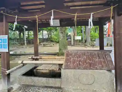 立木神社の手水舎