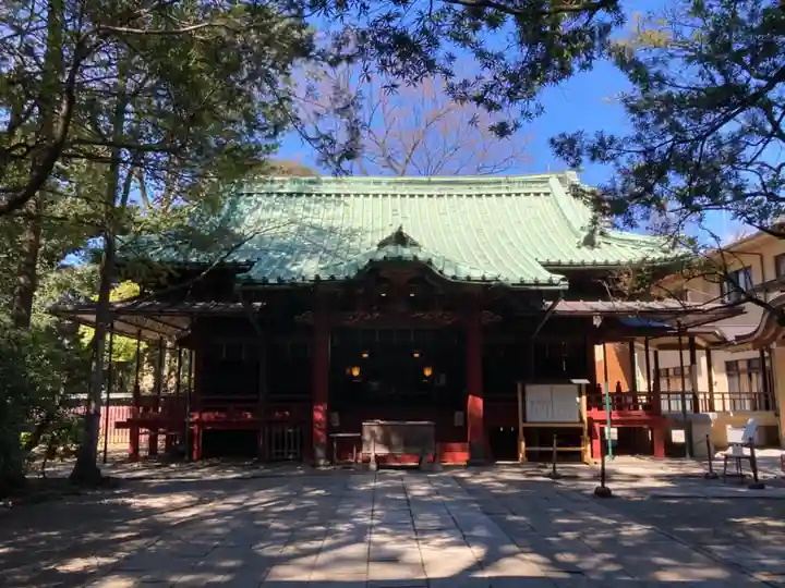 赤坂氷川神社の本殿・本堂