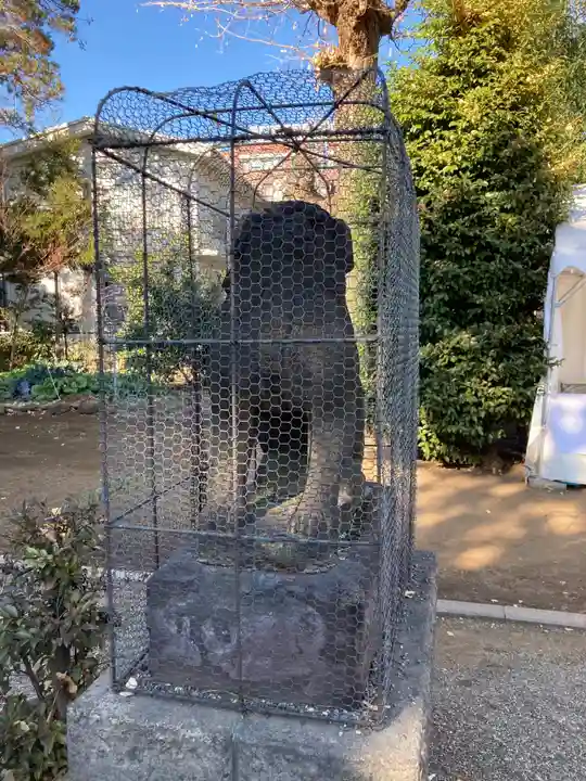 御霊神社の狛犬