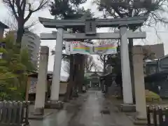 亀有香取神社の鳥居