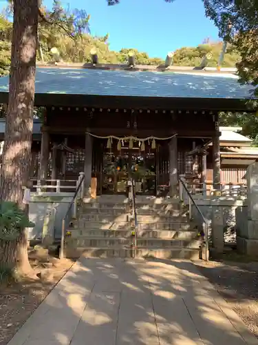 用賀神社の本殿・本堂