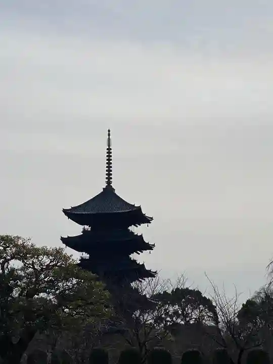 東寺(教王護国寺)の塔