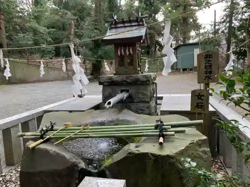 曾屋神社の手水舎