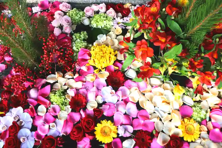 三津厳島神社の手水舎