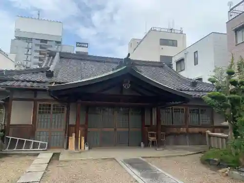 大福寺（浪華仮病院跡）の本殿・本堂