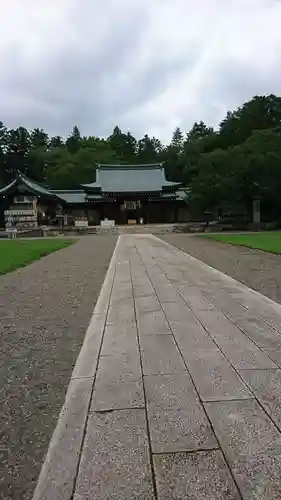 茨城縣護國神社の本殿・本堂