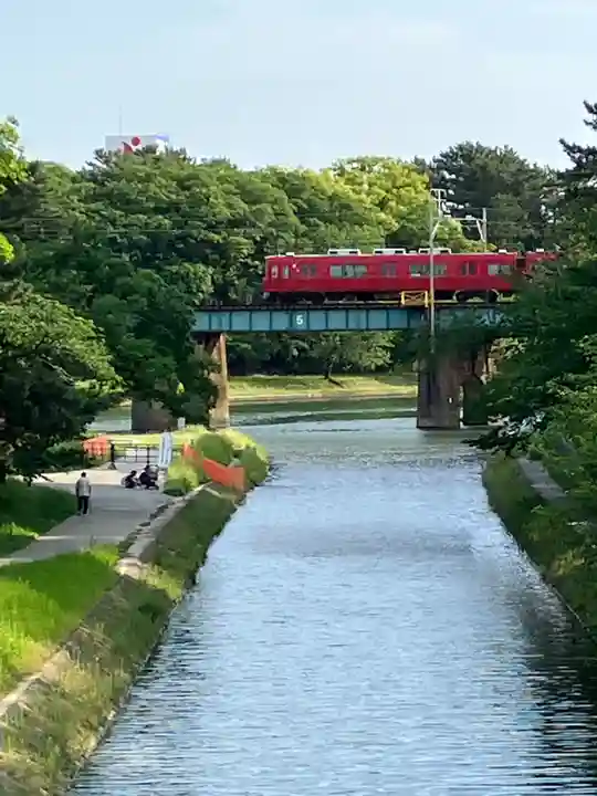 菅生神社の周辺