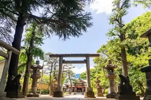 品川神社の鳥居