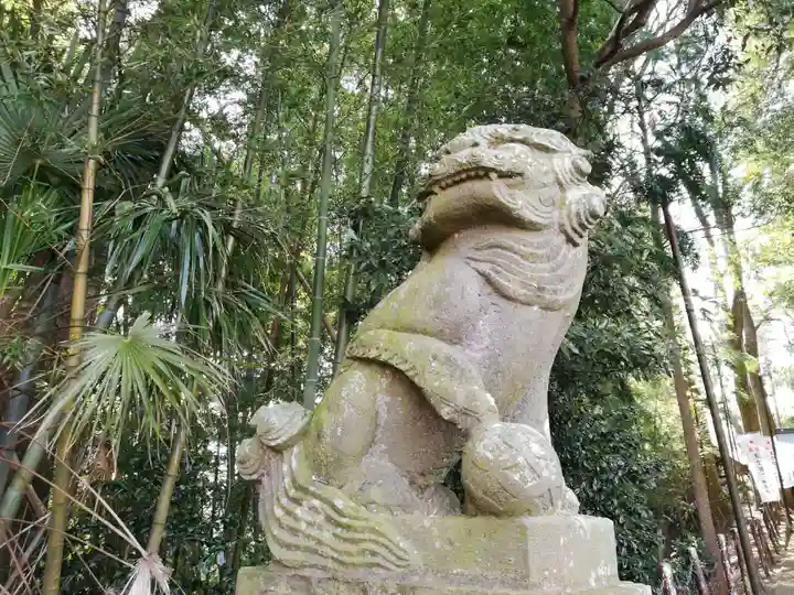 喜連川神社の狛犬