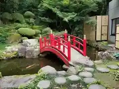 宇倍神社の庭園