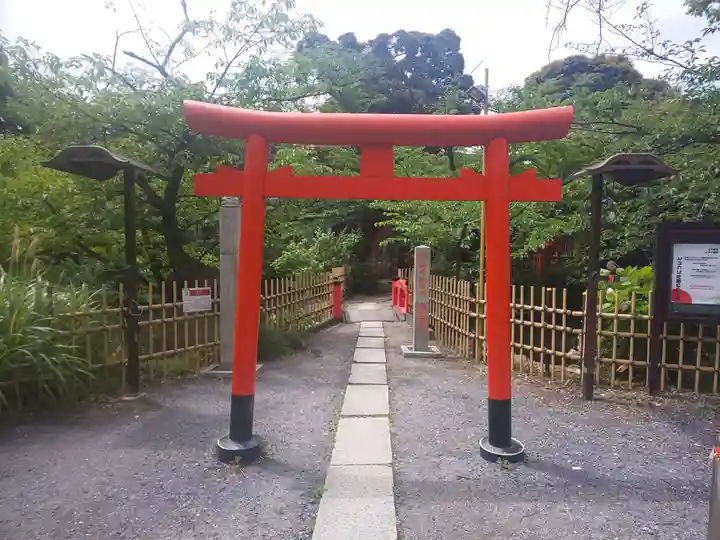 瀧泉寺(目黒不動尊)の鳥居