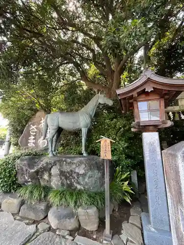 駒木諏訪神社の狛犬