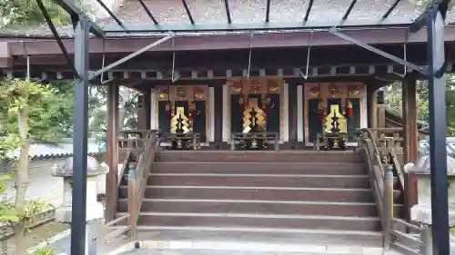 氷室神社の本殿