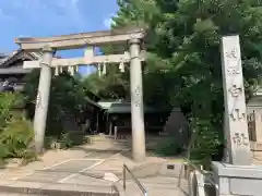 白山社の鳥居