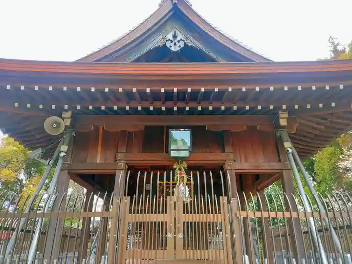 東八幡社の本殿・本堂
