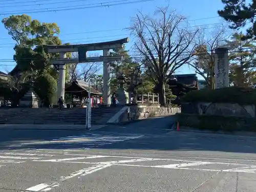 豊国神社の鳥居