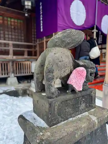 北海道神宮頓宮の狛犬