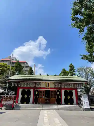 池袋氷川神社の本殿・本堂