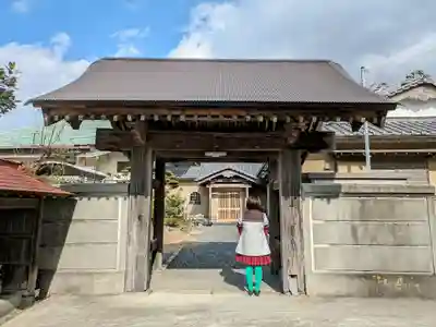 長福禅寺の山門・神門