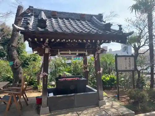 法輪寺の手水舎