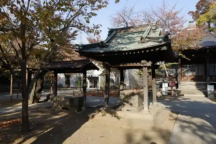 祐天寺の手水舎