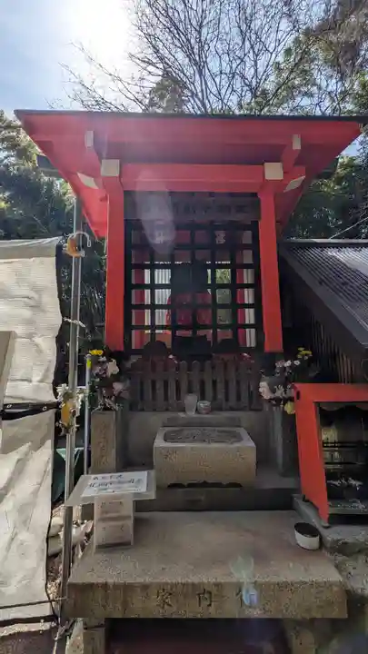 明竹稲荷宮 腰神不動神社(京都府)