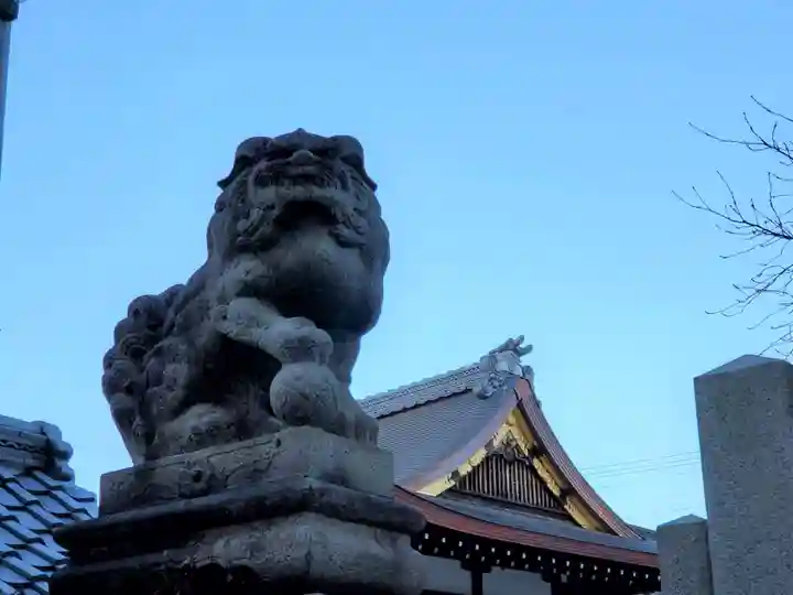 大将軍神社 東三條殿の狛犬
