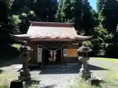 祖母嶽神社の本殿