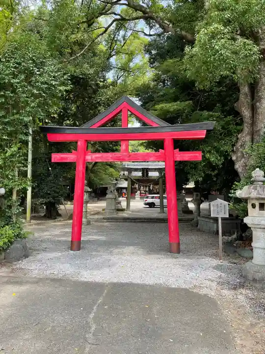 不乗森神社の鳥居