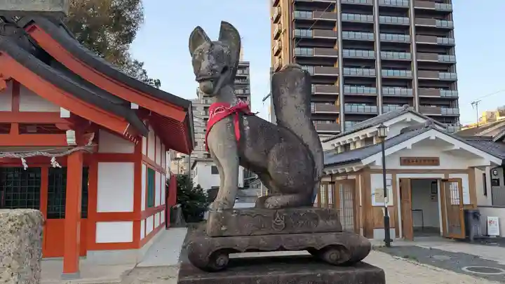 稲荷神社の狛犬