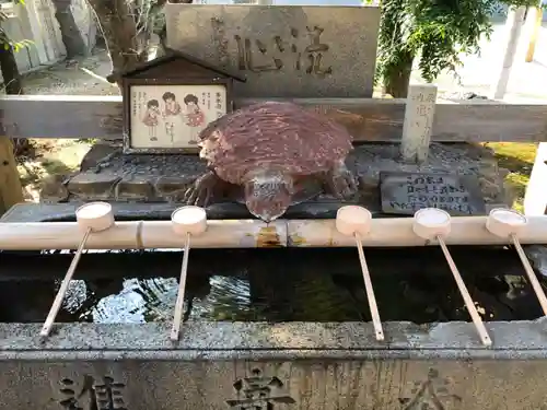 日本第一熊野神社の手水舎