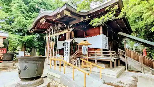 鎮守氷川神社の本殿