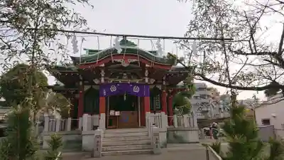 木場 洲﨑神社の本殿・本堂