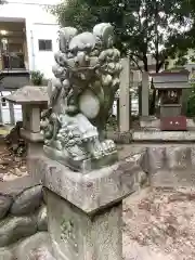 小木田神社の狛犬