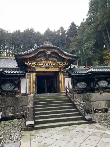 日本山輪王寺 大猷院霊廟の本殿