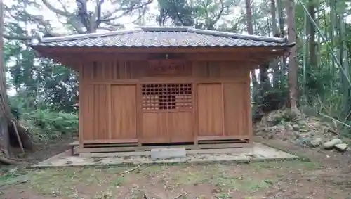 御船神社の本殿・本堂