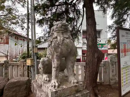 玉前神社の狛犬