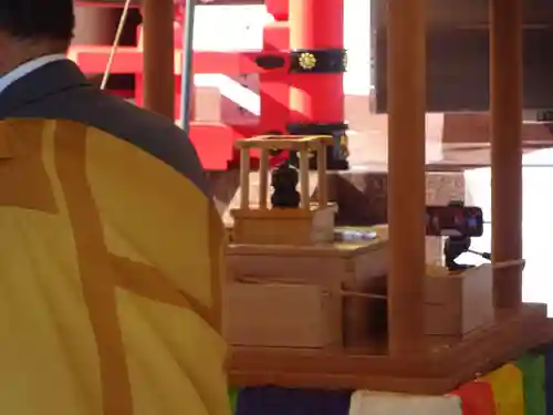 孝道山のお祭り