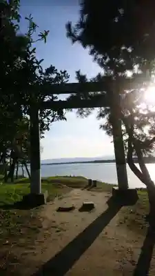 若宮神明社の鳥居