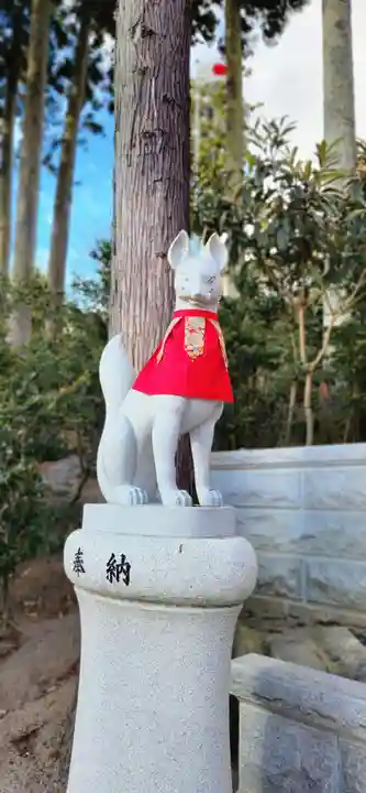 高屋敷稲荷神社の狛犬