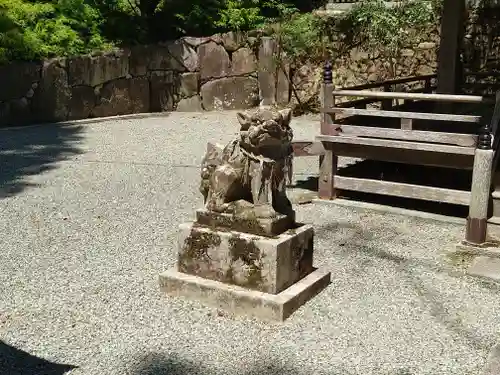 細川神社の狛犬