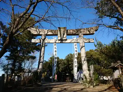 土呂八幡宮の鳥居