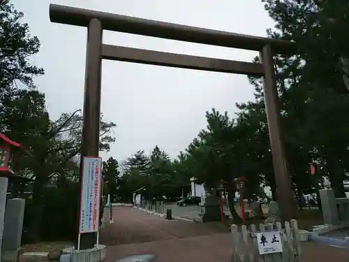 発寒神社の鳥居