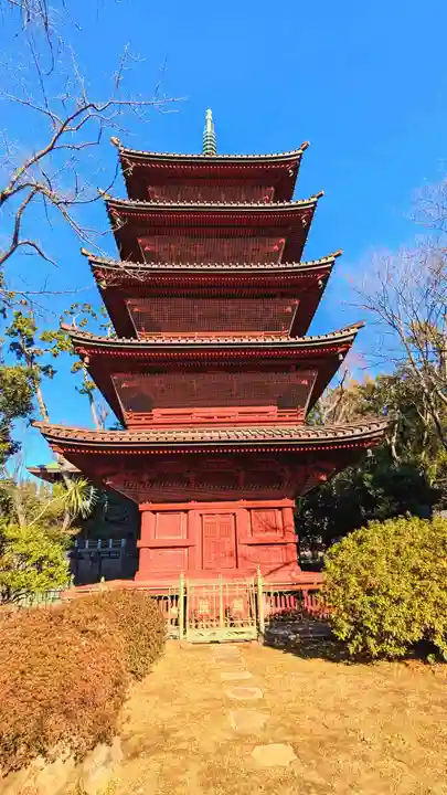 法華経寺の塔