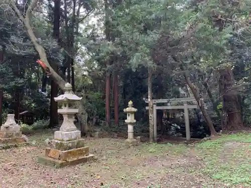 三之宮神社の鳥居