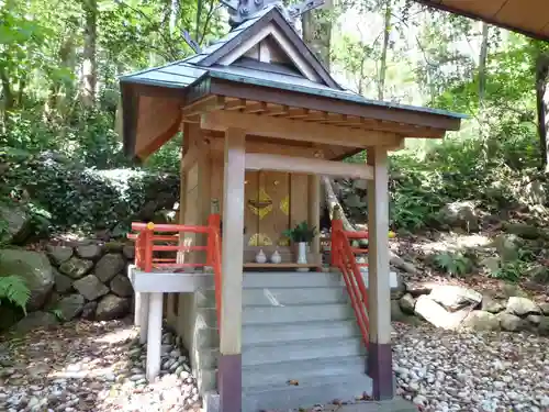 貴祢谷社の本殿・本堂