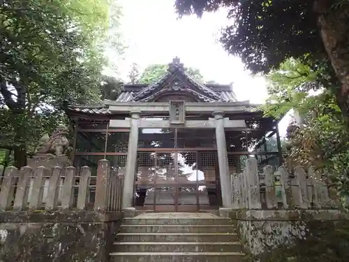 御木神社の鳥居