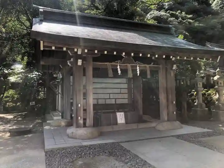 美保神社の手水舎